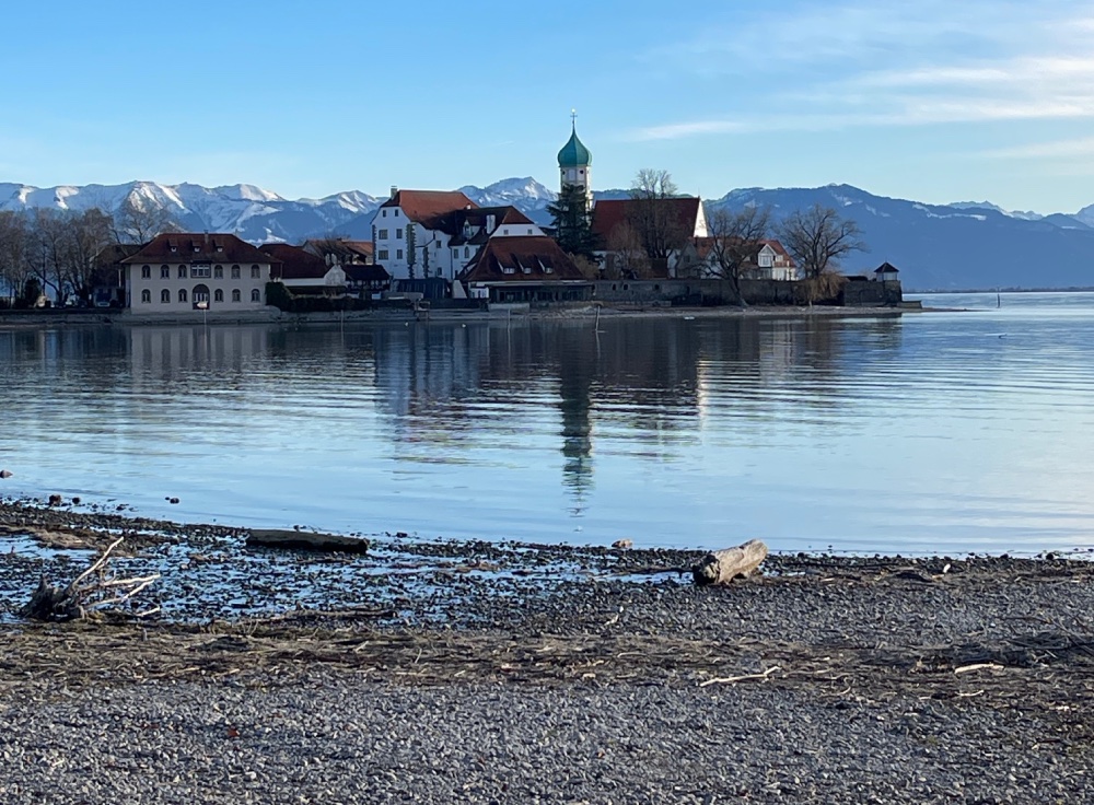 Foto von der Wasserburger Halbinsel